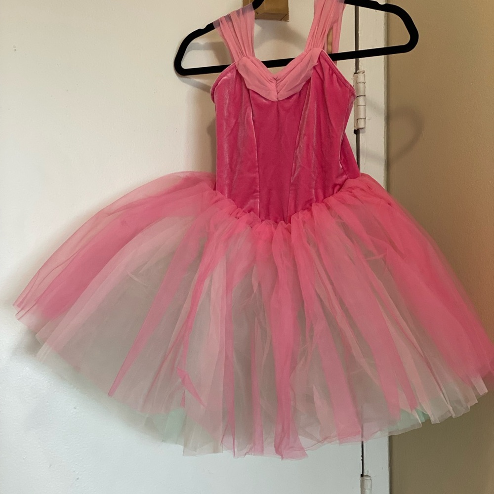 FA Pink Ballet Dance Costume with Tutu